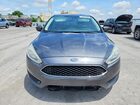 2018 Ford Focus Se Gray vin: 1FADP3FE0JL321821