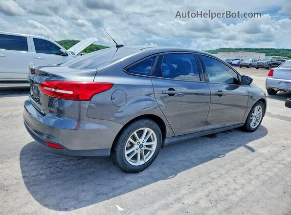 1FADP3FE0JL321821 2018 FORD FOCUS Gray Trasero derecho