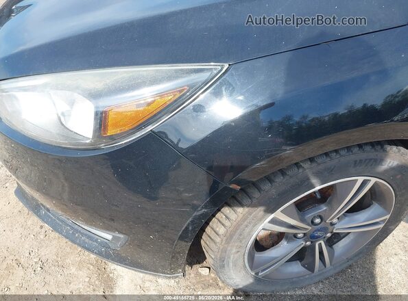 1FADP3FE1HL292209 2017 FORD FOCUS Черный Вид спереди