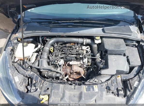 1FADP3FE1HL292209 2017 FORD FOCUS Черный Вид сзади