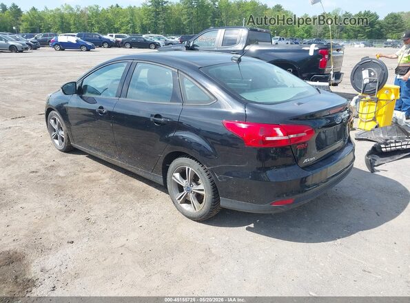 1FADP3FE1HL292209 2017 FORD FOCUS Черный Задняя левая четверть