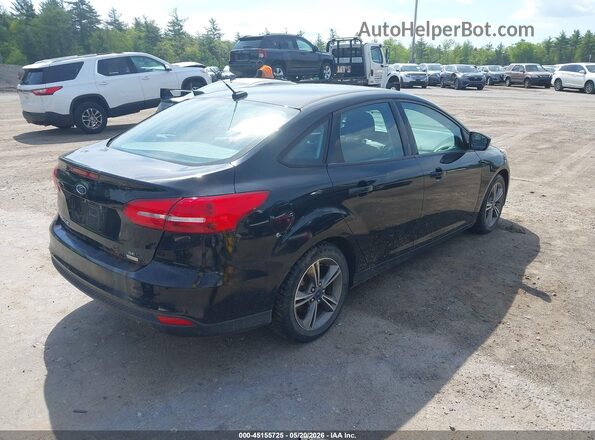 1FADP3FE1HL292209 2017 FORD FOCUS Черный Задняя правая четверть
