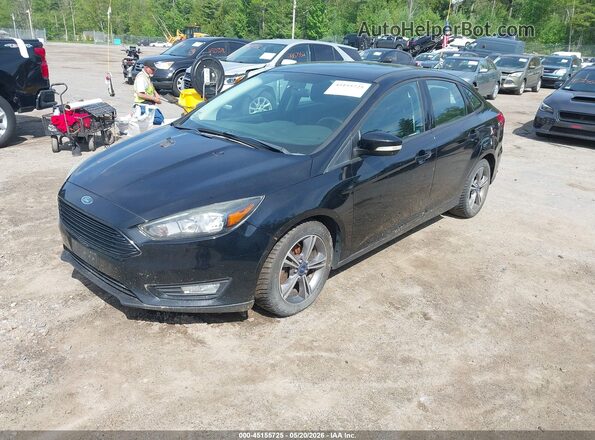1FADP3FE1HL292209 2017 FORD FOCUS Черный Передняя левая четверть