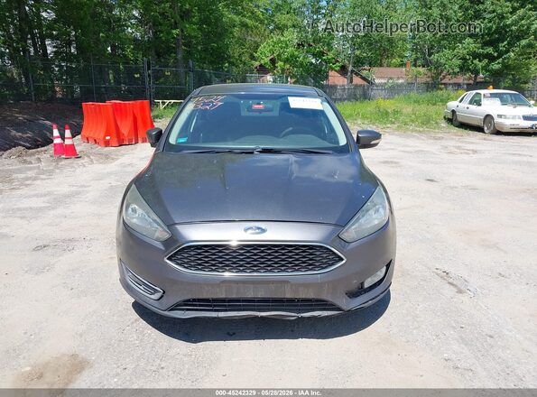 1FADP3FE2HL281011 2017 FORD FOCUS Серый Вид задней части салона