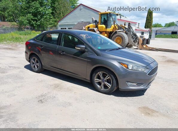 1FADP3FE2HL281011 2017 FORD FOCUS Серый Передняя правая четверть