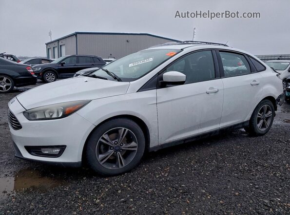 1FADP3FE3JL201317 2018 FORD FOCUS White Przód lewy