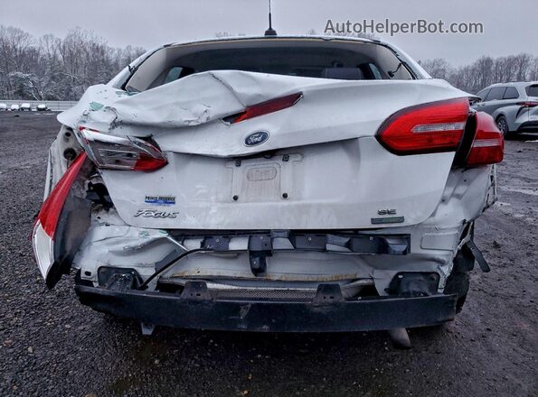 1FADP3FE3JL201317 2018 FORD FOCUS White Widok z tyłu