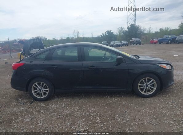 1FADP3FE3JL309520 2018 FORD FOCUS Черный Вид задней части салона