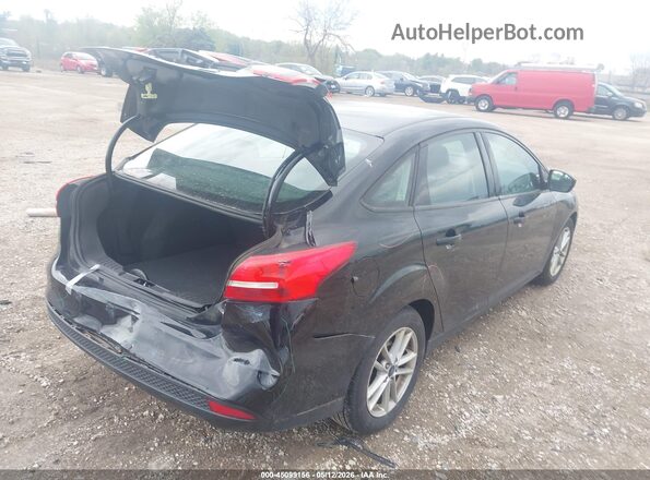 1FADP3FE3JL309520 2018 FORD FOCUS Черный Задняя правая четверть