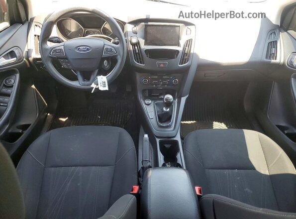 1FADP3FE4GL228132 2016 FORD FOCUS Red Vista del salpicadero