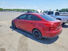 2016 Ford Focus Se Red vin: 1FADP3FE4GL228132