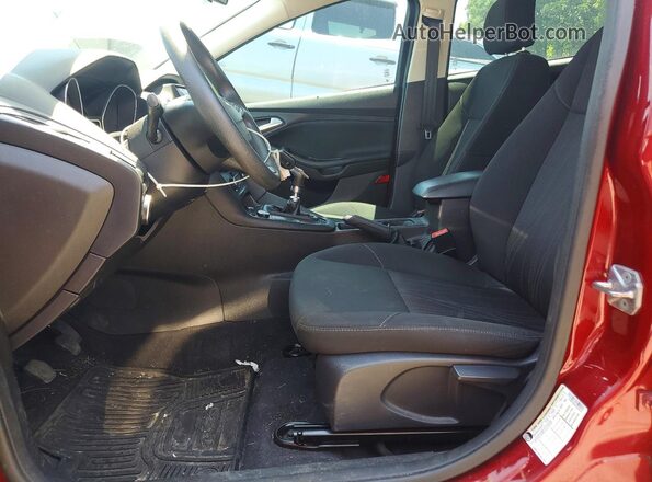 1FADP3FE4GL228132 2016 FORD FOCUS Red Vista interior delantera