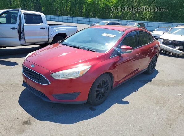 1FADP3FE4GL228132 2016 FORD FOCUS Red Vista tres cuartos delantera izquierda