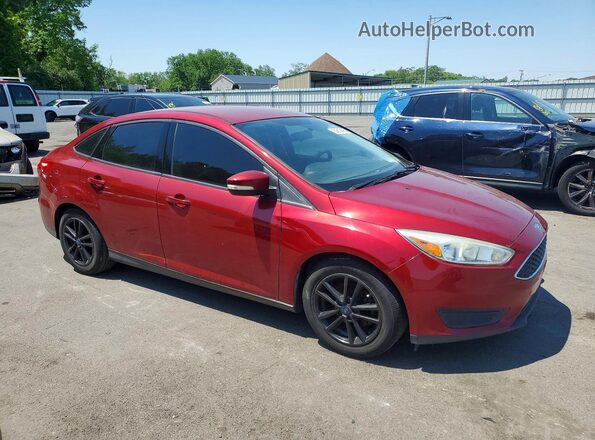 1FADP3FE4GL228132 2016 FORD FOCUS Red Delantero derecho