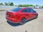 2016 Ford Focus Se Red vin: 1FADP3FE4GL228132