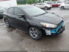 2017 Ford Focus Se Black vin: 1FADP3FE4HL302618