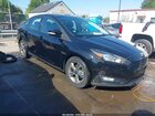 2017 Ford Focus Se Black vin: 1FADP3FE4HL335196