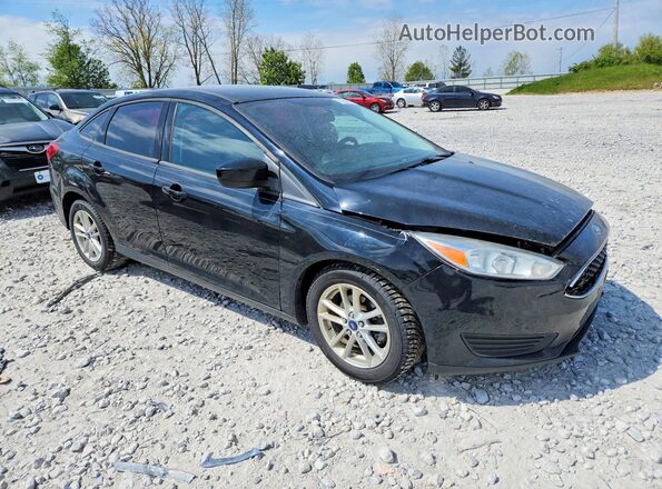 1FADP3FE4JL321871 2018 FORD FOCUS Черный Передняя правая четверть