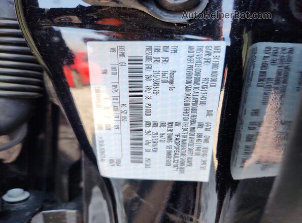 1FADP3FE4JL321871 2018 FORD FOCUS Черный Вид подкапотного пространства