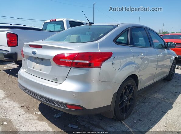 1FADP3FE5GL287707 2016 FORD FOCUS Серебряный Задняя правая четверть