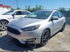2016 Ford Focus Se Серебряный vin: 1FADP3FE5GL287707