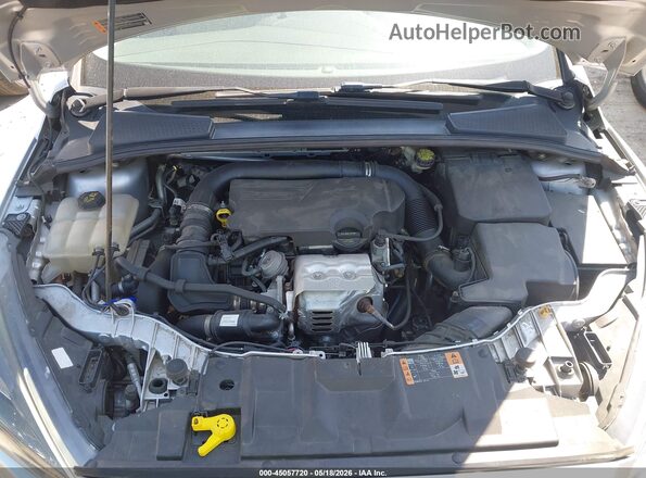 1FADP3FE5GL287707 2016 FORD FOCUS Серебряный Вид сзади