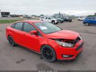 2016 Ford Focus Se Red vin: 1FADP3FE6GL211428