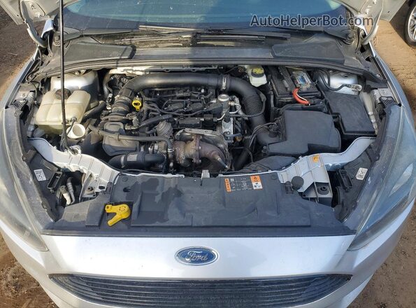1FADP3FE6HL308128 2017 FORD FOCUS Серебряный Вид задней части салона