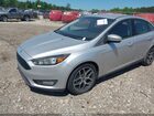 2018 Ford Focus Se Серебряный vin: 1FADP3FE6JL243173