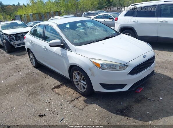 1FADP3FE6JL325288 2018 FORD FOCUS Белый Передняя правая четверть