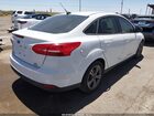 2017 Ford Focus Se White vin: 1FADP3FE9HL347456