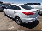 2017 Ford Focus Se White vin: 1FADP3FE9HL347456