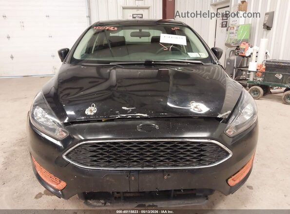 1FADP3FEXJL276466 2018 FORD FOCUS Черный Вид спереди