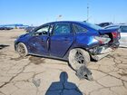 2017 Ford Focus Sel Синий vin: 1FADP3H20HL242887