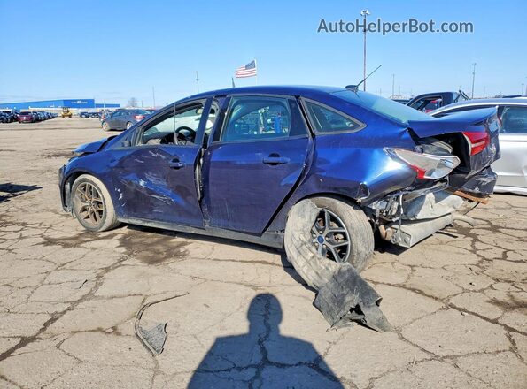 1FADP3H20HL242887 2017 FORD FOCUS Синий Задняя левая четверть