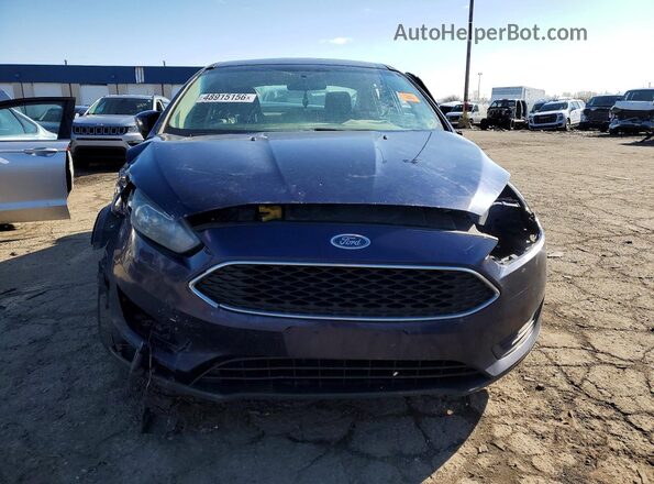 1FADP3H20HL242887 2017 FORD FOCUS Синий Вид спереди
