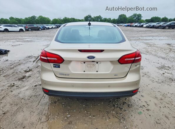 1FADP3H20HL311819 2017 FORD FOCUS Золотой Вид сзади
