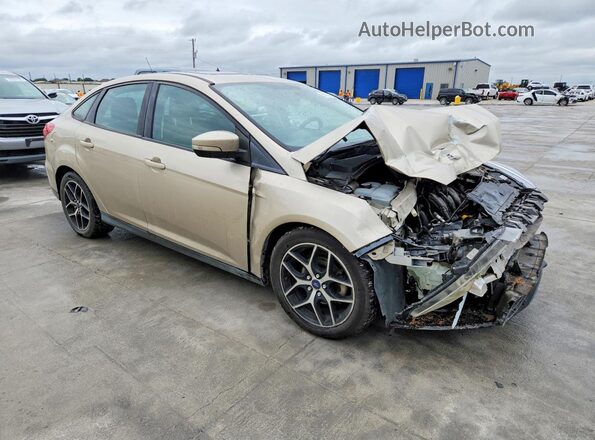 1FADP3H23JL259141 2018 FORD FOCUS Gold Delantero derecho