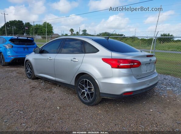 1FADP3H24HL249809 2017 FORD FOCUS Серебряный Задняя левая четверть