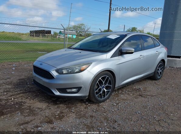 1FADP3H24HL249809 2017 FORD FOCUS Серебряный Передняя левая четверть