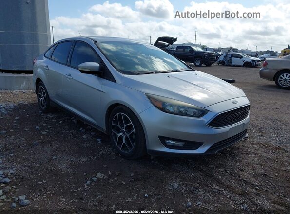 1FADP3H24HL249809 2017 FORD FOCUS Серебряный Передняя правая четверть