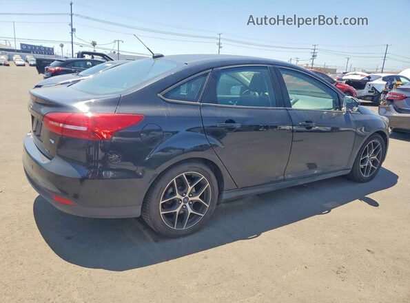 1FADP3H24JL221370 2018 FORD FOCUS Black Trasero derecho