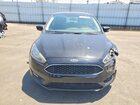 2018 Ford Focus Sel Black vin: 1FADP3H24JL221370