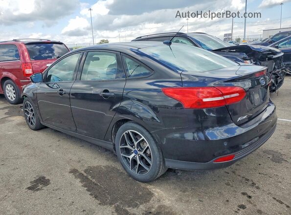 1FADP3H28HL248274 2017 FORD FOCUS Black Tył lewy