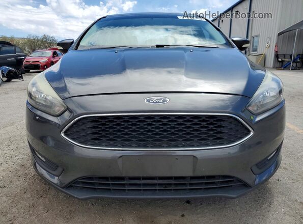 1FADP3H28HL314600 2017 FORD FOCUS Черный Вид спереди