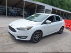 2017 Ford Focus Sel White vin: 1FADP3H2XHL290249