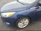 2017 Ford Focus Titanium Синий vin: 1FADP3J20HL202559