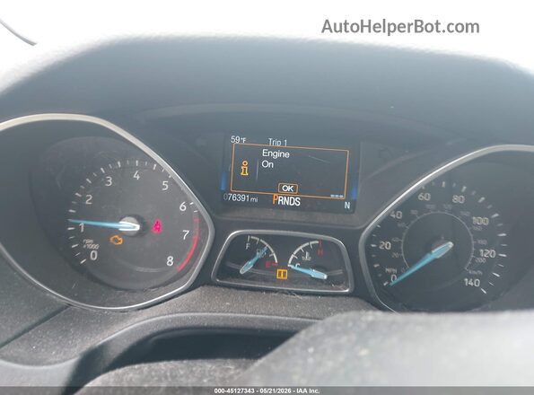 1FADP3J20HL202559 2017 FORD FOCUS Синий Вид задних сидений