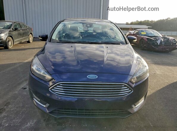 1FADP3J20HL235075 2017 FORD FOCUS Синий Вид спереди