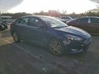 2017 Ford Focus Titanium Синий vin: 1FADP3J20HL235075